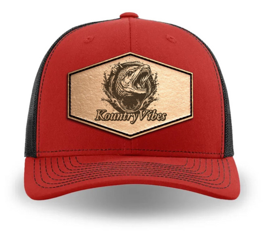 Red/Black “Mexia Blackcat” KountryVibes Hat