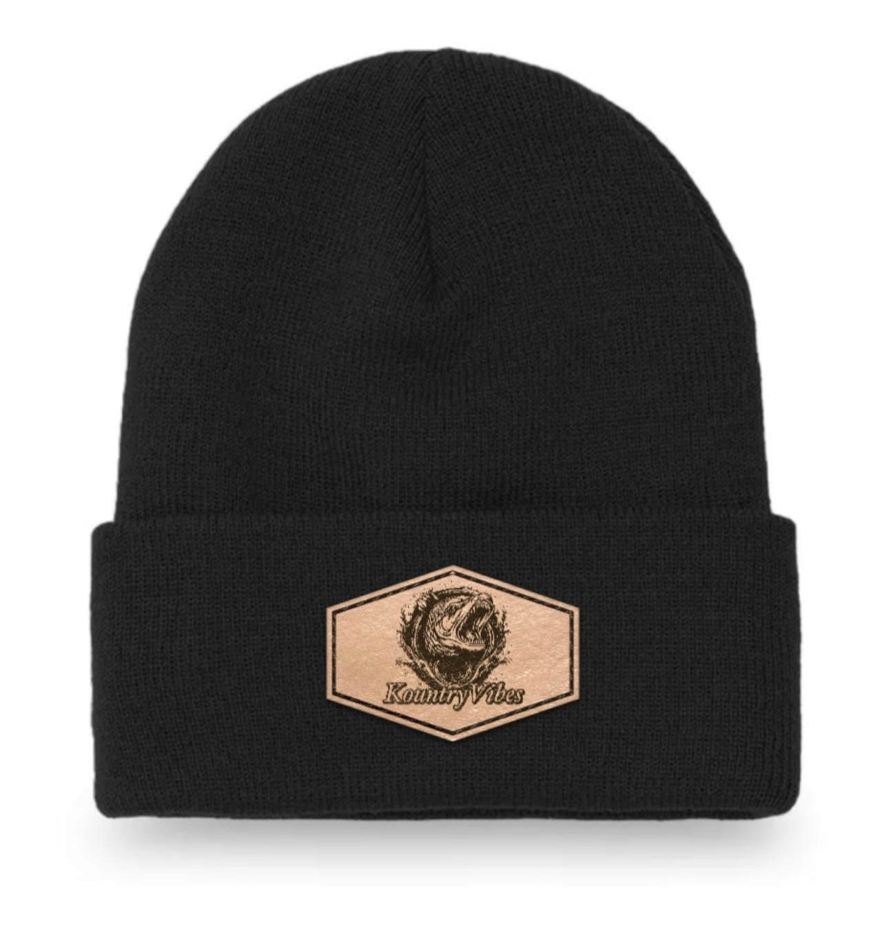 Black KountryVibes Beanie