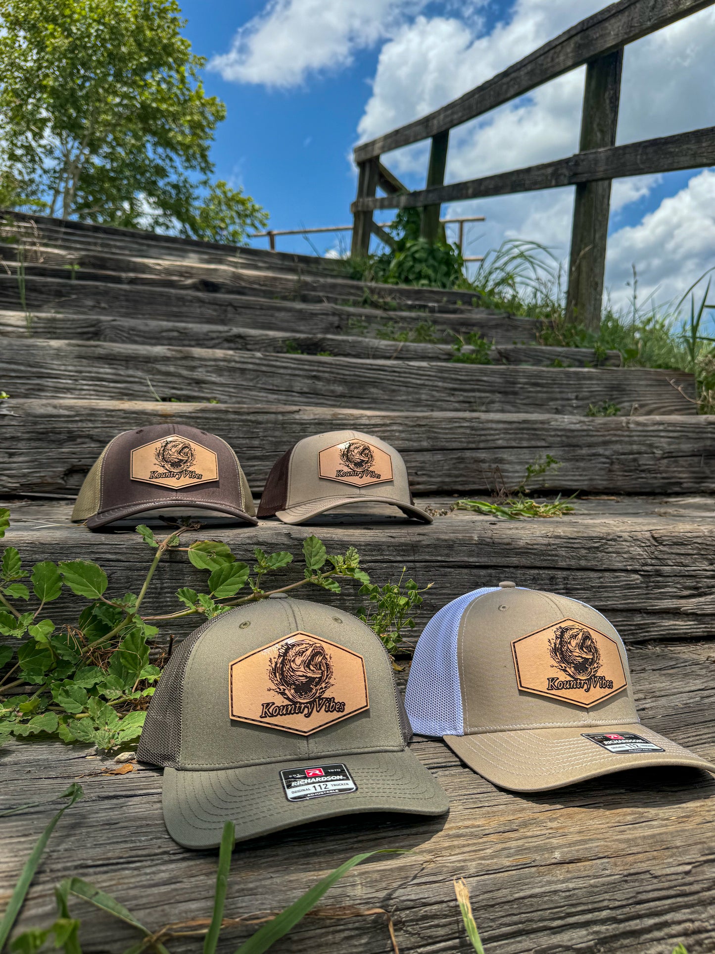 Khaki/Brown KountryVibes Hat