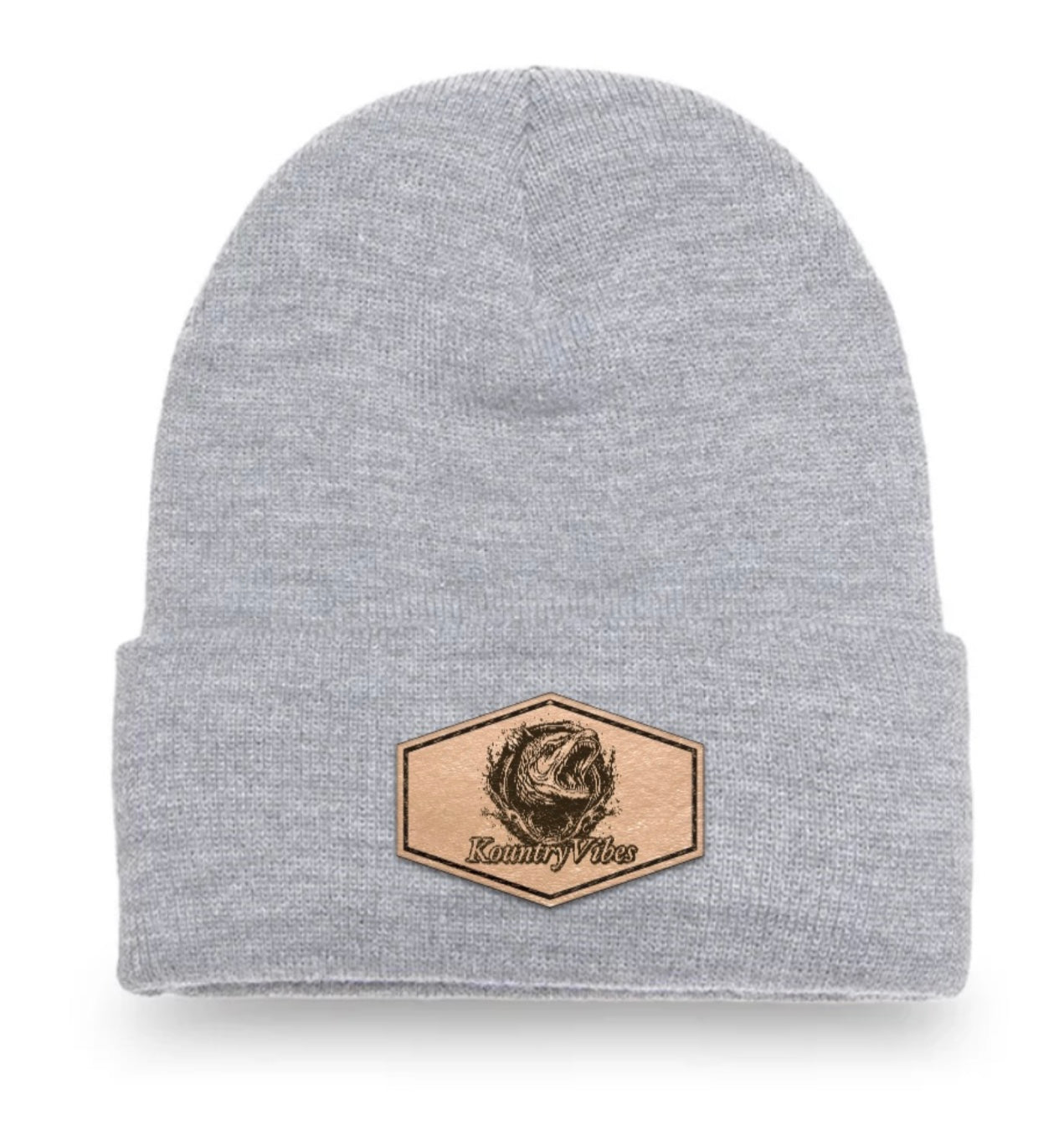 Gray KountryVibes Beanie